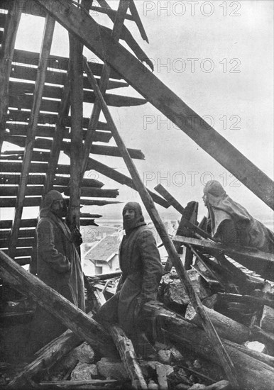 ''La vie en Campagne; Les Guetteurs', 1914. Creator: Unknown.