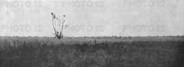 'Les Journees glorieuses de la Somme; La progression du 12 septembre, a l'est de Clery..., 1916. Creator: Unknown.