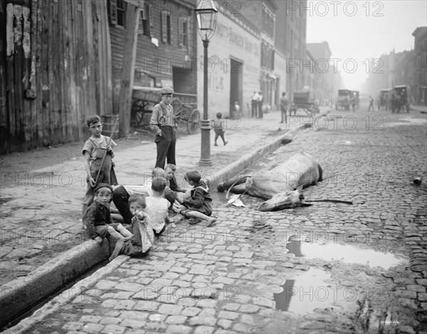 The close of a career in New York, between 1900 and 1906. Creator: Byron Company.