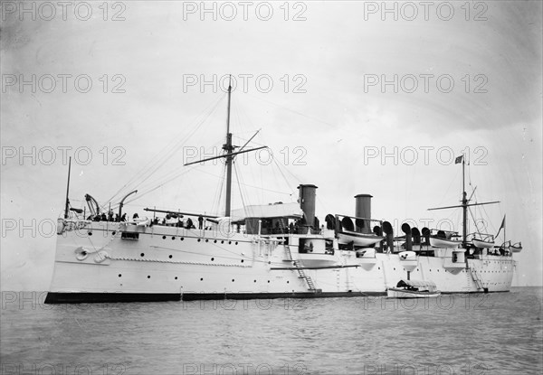 U.S.S. Philadelphia, between 1890 and 1901. Creator: Edward H Hart.