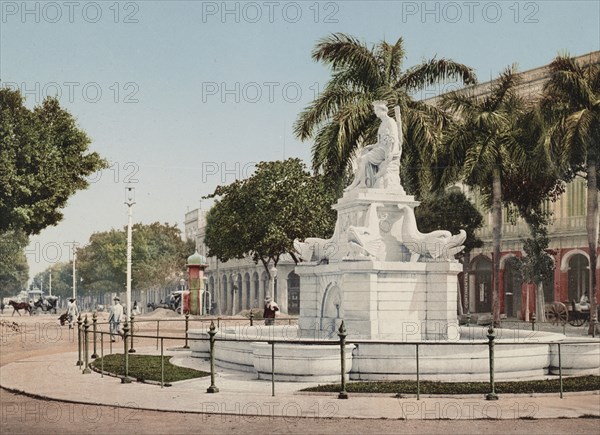 Pila de la India, Habana, c1900. Creator: William H. Jackson.