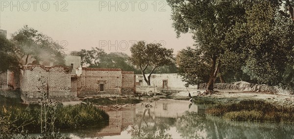 The Pool, Aguas Calientes, between 1884 and 1900. Creator: William H. Jackson.