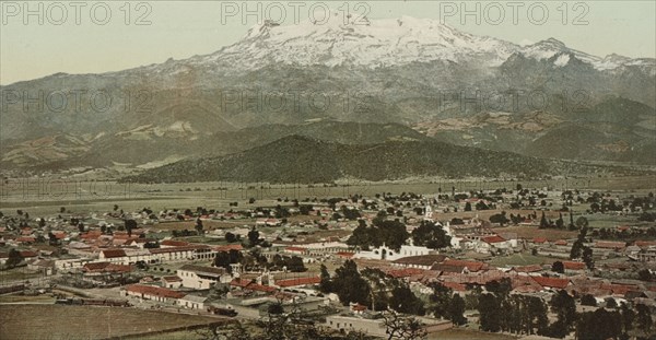 Mexico, Ixtacchihuatl from Amecameca, between 1884 and 1900. Creator: William H. Jackson.