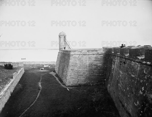 Watchtower, Ft. Marion, between 1880 and 1897. Creator: William H. Jackson.