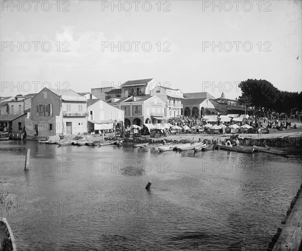 Tampico from the wharf, between 1880 and 1897. Creator: William H. Jackson.