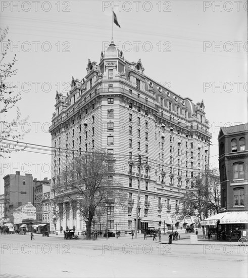 Willard's Hotel, Washington, c1902. Creator: William H. Jackson.