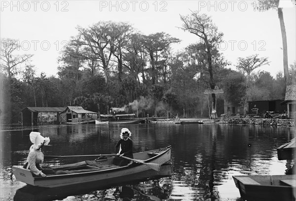 Silver Springs on the Oclawaha [sic], Florida, c1902. Creator: William H. Jackson.