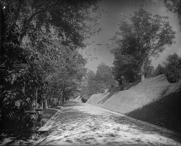 Vicksburg National Cemetery, between 1880 and 1897. Creator: William H. Jackson.