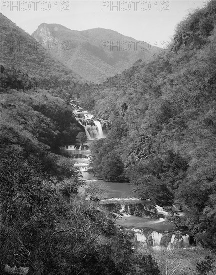 Falls of the Abra, distant view, between 1880 and 1897. Creator: William H. Jackson.