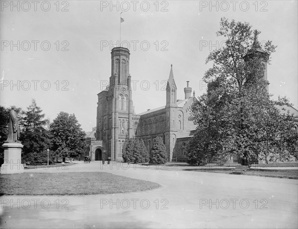 Smithsonian Institute, Washington, D.C., between 1880 and 1897. Creator: William H. Jackson.