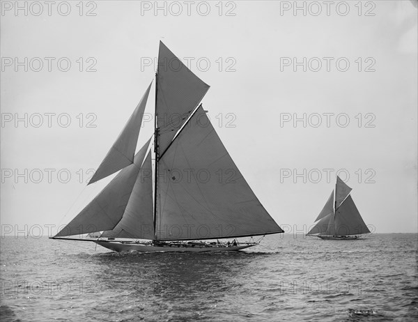 Vigilant, Sept. 9, 1893, c1893. Creator: Henry Greenwood Peabody.