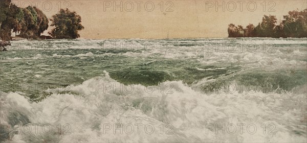 The Rapids above the Falls, Niagara, ca 1900. Creator: Unknown.