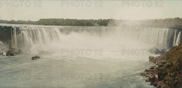 Niagara, general view of Horseshoe Falls, ca 1900. Creator: Unknown.