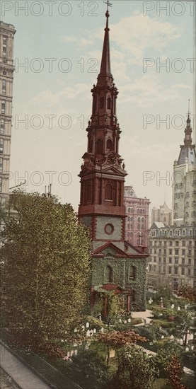 St. Paul's Church, New York, c1901. Creator: Unknown.