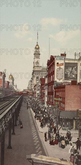 Sixth Avenue, New York, c1901. Creator: Unknown.