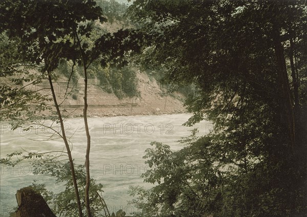 Niagara, Gorge from Niagara Glen, c1898. Creator: Unknown.