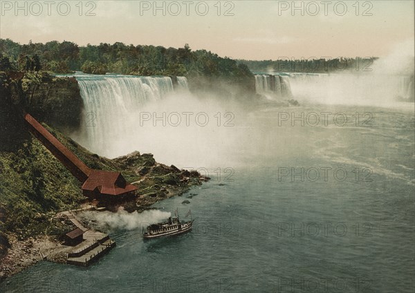 Niagara, general view of falls, c1898. Creator: Unknown.