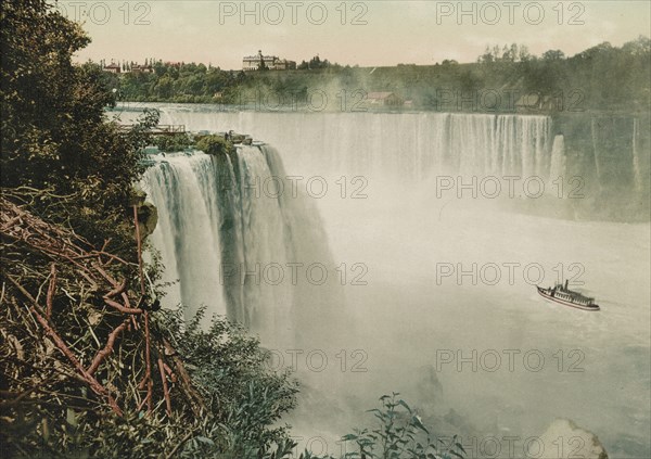 Niagara, Horseshoe Fall from Goat Island, c1898. Creator: Unknown.