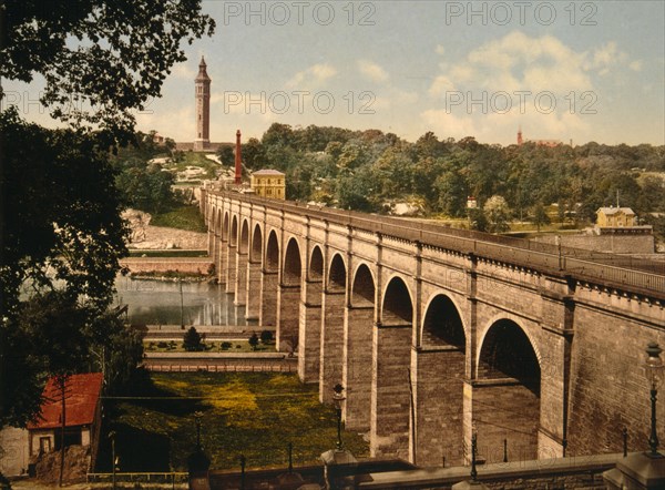 High Bridge, New York City, ca 1900. Creator: Unknown.