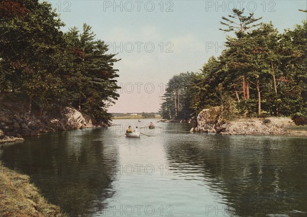 Picnic Rocks, Kennebunk River, Maine, c1900. Creator: Unknown.