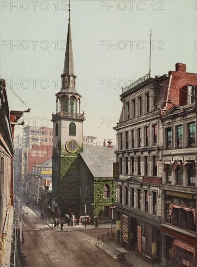 The Old South Church (i.e., Old South Meeting House), Boston, c1900. Creator: Unknown.
