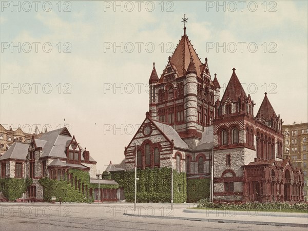 Trinity Church, Boston, c1900. Creator: Unknown.