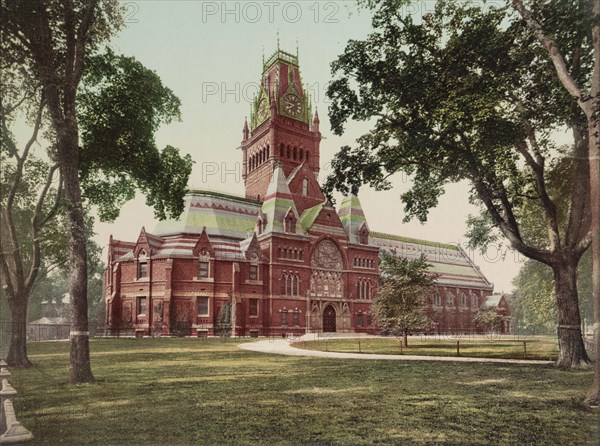 Memorial Hall, Harvard University, c1900. Creator: Unknown.