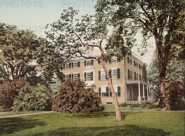 The Lowell House, Cambridge, c1900. Creator: Unknown.