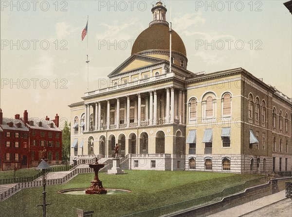 The State House, Boston, c1900. Creator: Unknown.
