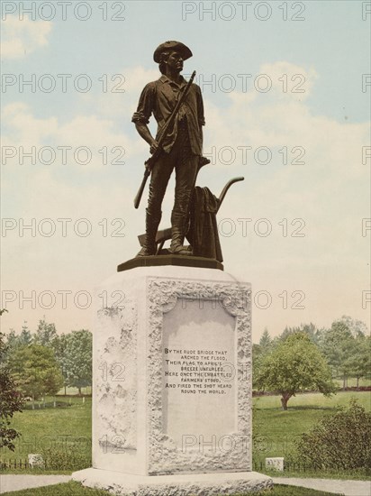 The Minute Man, Concord, c1900. Creator: Unknown.