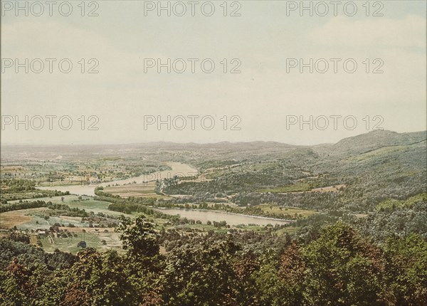 South from Mt. Holyoke, South Hadley, c1900. Creator: Unknown.