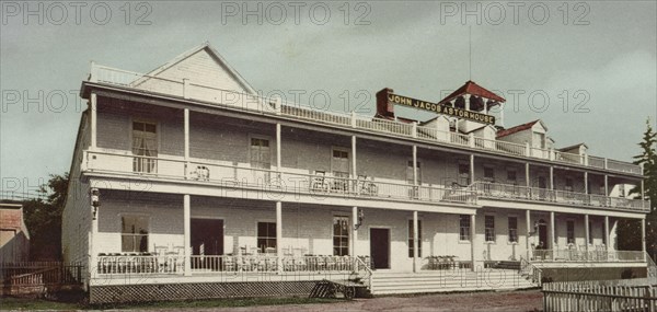 John Jacob Astor House, Mackinac Island, c1901. Creator: Unknown.