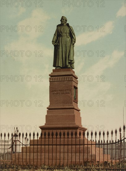 Marquette statue, c1898. Creator: Unknown.