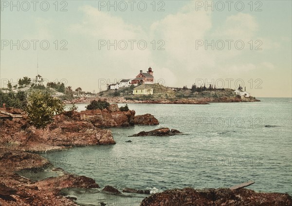 Light House Point near Marquette, Michigan, c1898. Creator: Unknown.