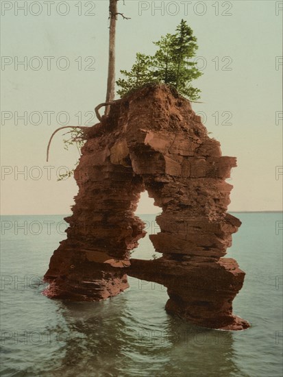 Temple Gate, Apostle Islands, Lake Superior, c1899. Creator: Unknown.