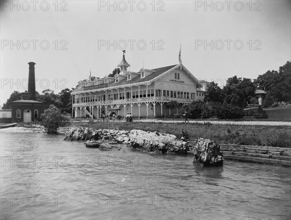 Wehrle's Dancing Pavilion, Put-In-Bay, between 1880 and 1899. Creator: Unknown.