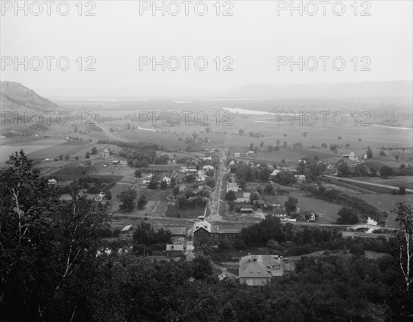 Minnesota City and Valley of the Mississippi, Minn., between 1880 and 1899. Creator: Unknown.