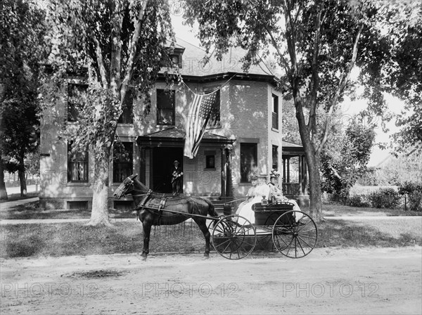 Madison, Wis., North Carroll St., between 1880 and 1899. Creator: Unknown.