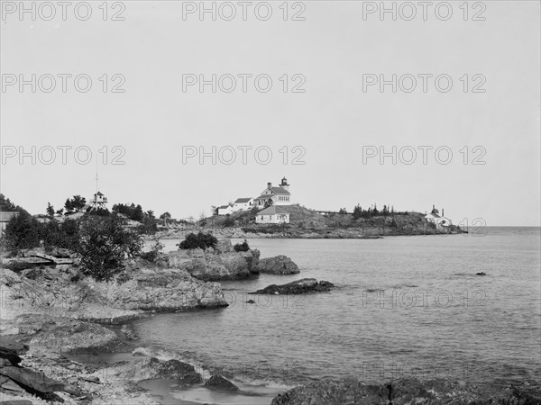 Marquette, Mich., Lighthouse Point, c1898. Creator: Unknown.