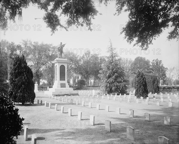 Confederate Monument, Magnolia Cemetery, Charleston, S.C., between 1880 and 1901. Creator: Unknown.