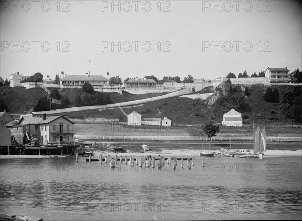 Mackinac Island, between 1880 and 1930. Creator: Unknown.