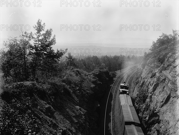 North from Pocono Tunnel, D.L. & W.R.R., between 1900 and 1906. Creator: Unknown.