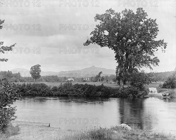 Bear Camp River and Chocorua Mountain, White Mountains, between 1900 and 1906. Creator: Unknown.