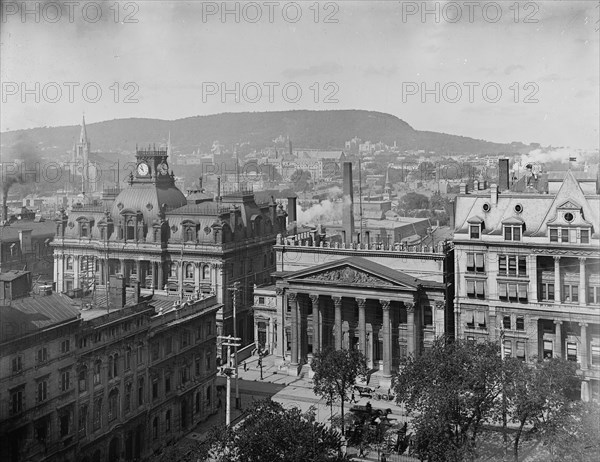 Montreal from the Church of Notre Dame, c1900. Creator: Unknown.