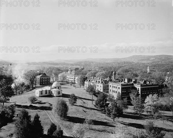 South from Bartlett Tower, Dartmouth Park, Hanover, N.H., between 1900 and 1906. Creator: Unknown.
