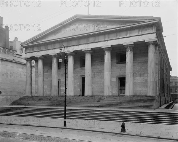 United States Custom House, Philadelphia, between 1900 and 1906. Creator: Unknown.