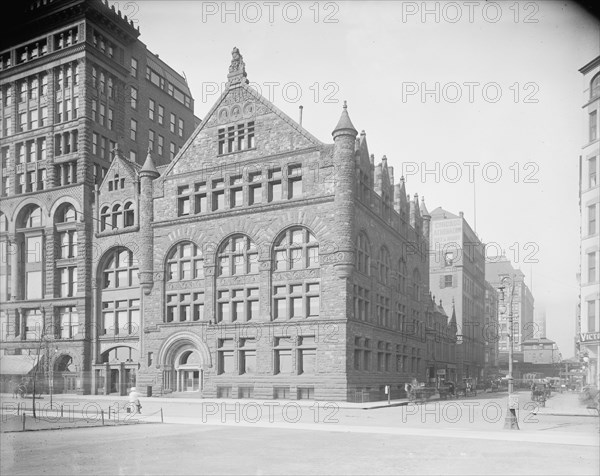 Chicago Club, Chicago, between 1900 and 1906. Creator: Unknown.