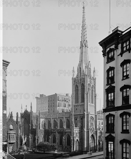 Grace Church, New York, N.Y., (c1903?). Creator: Unknown.