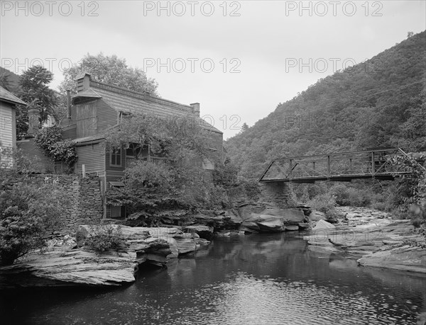 Old studio of artist Hall, near Palenville, Catskill Mountains, N.Y., c1902. Creator: Unknown.