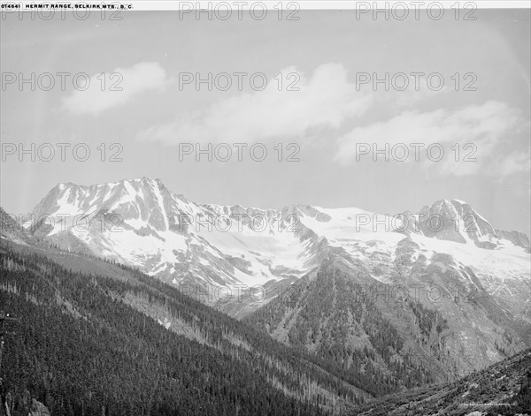Hermit Range, Selkirk Mts., B.C., between 1900 and 1906. Creator: Unknown.